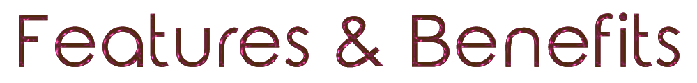 Features andf benefits