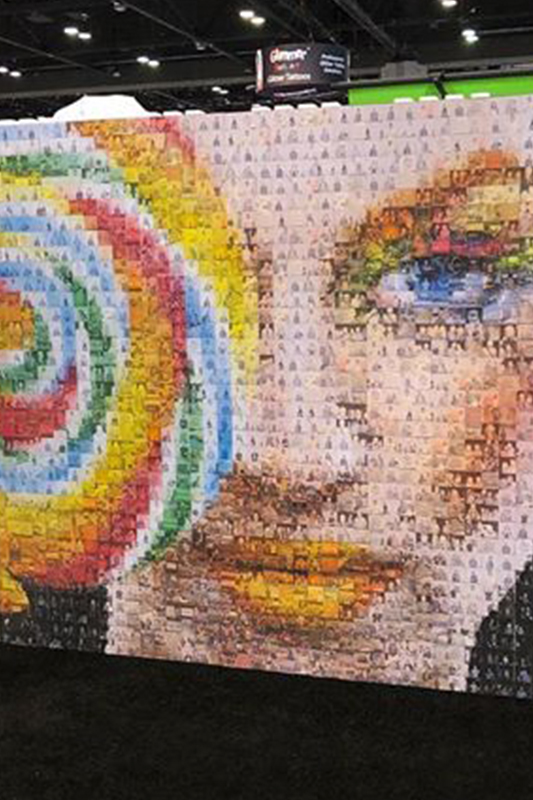 Mosaic wall PHOTO BOOTH RENTALS ATLANTA